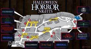 HHN Orlando - Speculation Map 2018 v1