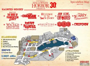 HHN Orlando - Speculation Map 2021 v1