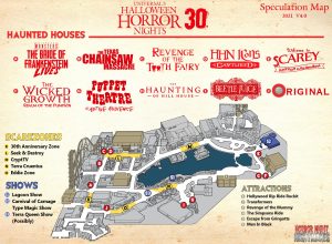 HHN Orlando - Speculation Map 2021 v4