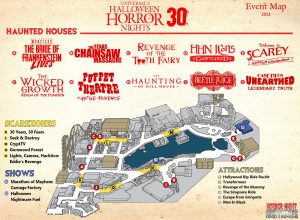 HHN Orlando - Speculation Map 2021 FINAL