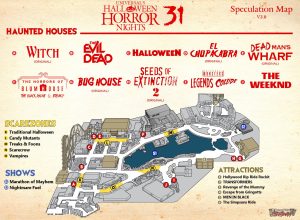 HHN Orlando - Speculation Map 2022 v3